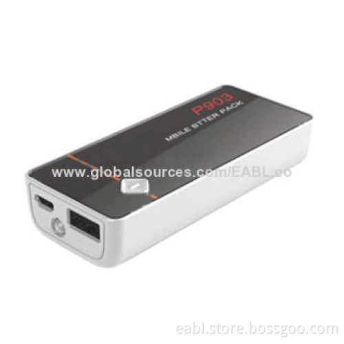 Mini Power Bank, 4-LED Power Indicators/Intelligent Short-circuit Protection